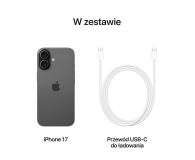 APPLE iPhone 17 256GB Czarny - 1362334 - zdjęcie 8